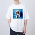 rethelの宇宙に連れてって Oversized T-Shirt