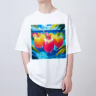 にょんのTシャツ屋さんのトロピカルジュース Oversized T-Shirt