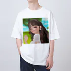 らーたんの眼鏡女子 Oversized T-Shirt