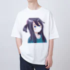 amber2228のアニメ女の子グッズ オーバーサイズTシャツ