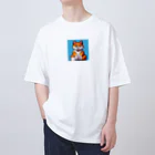 てっきんマンのドット絵ねこくん オーバーサイズTシャツ