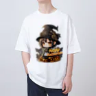 Design_Factory-Lのスチームパンク Girlハロウィンスタイル Oversized T-Shirt