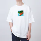 sasamakoのワニワニ オーバーサイズTシャツ