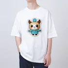 tamagonokoのカンフードッグくん オーバーサイズTシャツ