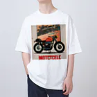 Jin12のレトロバイク オーバーサイズTシャツ