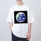 soundmobuの地球と星たち オーバーサイズTシャツ
