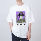 kazu_gの弁財天（切抜きロゴ/淡色グッズ用） オーバーサイズTシャツ