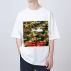 キイロチャンのミリタリー オーバーサイズTシャツ