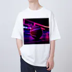 QuirkyRockeyのNEONB Oversized T-Shirt