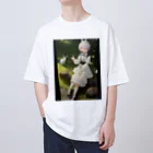 mamichin1122のウサ耳少女 Oversized T-Shirt