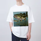 yuu1994 fishingのyuu1994fishing オーバーサイズTシャツ