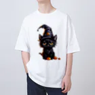 メガグッズの魔女っ子ねこ オーバーサイズTシャツ