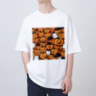 カツヒサ☆のハロウィン　かぼちゃグッズ Oversized T-Shirt