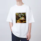 湘南学習のすゝめの感ガエル7 Oversized T-Shirt