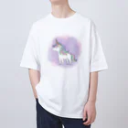 あいいろのファンシーユニコーン Oversized T-Shirt