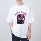 Cyber XXXのサイバーパンク少女　ツインテール オーバーサイズTシャツ