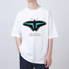 さちこの生物雑貨のアオスジアゲハ オーバーサイズTシャツ