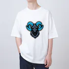 Leo_0318_のGoatPopのグッズ 私が運営しているe-Sportsチーム オーバーサイズTシャツ