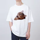 bitpiyoのねこちゃん オーバーサイズTシャツ