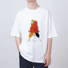 オグチヨーコの猫にタコさんウィンナーたくさん Oversized T-Shirt