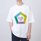 Hlllabの心の支え Oversized T-Shirt