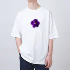 Noya_is_daijyoubuのヴァイオレット（紫） Oversized T-Shirt