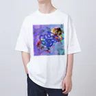 Y.UKI CollectionのGoodViBoS×ガイコツ Oversized T-Shirt