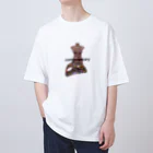 gonchiyanのEyesmask andEyes mannequin オーバーサイズTシャツ