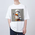pogoryのシェフアヒル Oversized T-Shirt