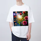 reonasdの情熱の神秘薔薇 Oversized T-Shirt