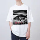 kenmzareonの魚やで Oversized T-Shirt