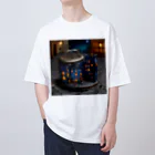 ChromastrAlの 星空缶 Oversized T-Shirt