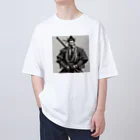 hyon1004のサラリーマン侍 Oversized T-Shirt