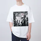 AIイラスト工房のCyberpunk_002 Osaka girl Oversized T-Shirt