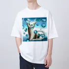 えぬいぬぬいぬのきれいなねこ Oversized T-Shirt