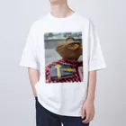 あいざわりさ子の限定商品　休日の朝 Oversized T-Shirt