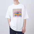 pikkekunのGo!Go!Car! オーバーサイズTシャツ