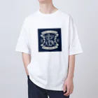 kokohorewanwanのUS navy Oversized T-Shirt