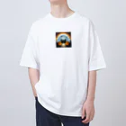 umakoiのドット絵のハロウィン城 Oversized T-Shirt