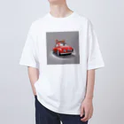 まひる3のあかい車グッツ Oversized T-Shirt