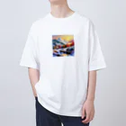 P.H.C（pink house candy）の幻想的な雪景色のグッズ Oversized T-Shirt