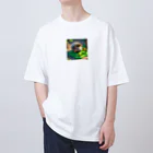 himatoroのマイクラ的なハリネズミ オーバーサイズTシャツ