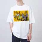 penguin-penpenのねこ＆ねずみ オーバーサイズTシャツ