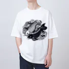 SADOM graphicsの二匹の鯉 Oversized T-Shirt