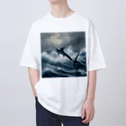 maeken work shopipのカジキ Oversized T-Shirt