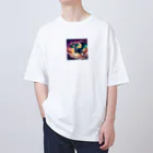 Koshino _Show の飛龍のイラストグッズ オーバーサイズTシャツ