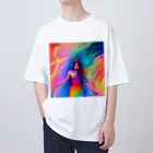 でおきしりぼ子の実験室の少女 Oversized T-Shirt