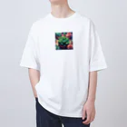 matu0の多肉植物のある暮らし オーバーサイズTシャツ