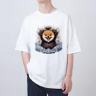 Pom-Dog'sのポメドラゴン Oversized T-Shirt