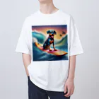 jimeryのサーフィンドッグ1 Oversized T-Shirt